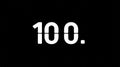 Flat Style Countdown Timer Displaying Numbers Ten Zero isolated on a transparent ai generated Royalty Free Stock Photo