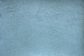 A flat surface of genuine leather with natural small folds, artificially dyed in a pale blue color Royalty Free Stock Photo