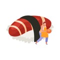 Flat Sushi Icon