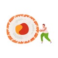 Flat Sushi Icon