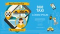 Flat Taxi Order Service Template