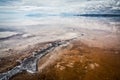 Flat uyuni salt and desert , infinite mirror and water, blue, sunset, landscape, siluettes, storms, beautiful, awesome, paradise, Royalty Free Stock Photo