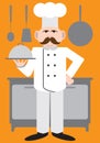 Flat Vector Chef