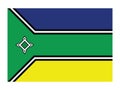 Flag of AmapÃÂ¡ State Royalty Free Stock Photo