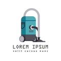 Flat Vector icon - illustration of Vacuum cleaner