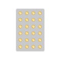 Flat vector pill or vitamin Royalty Free Stock Photo