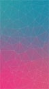Flat vertical double color gradient triangle background