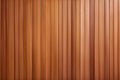 Flat View of Fluted Wood Panel AI Generated