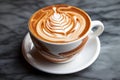 flat white with a subtle yet mesmerizing spiral pattern