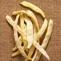 Flat Yellow Wax Beans