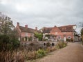 flatford mill building old historical red brick constable country country mill house estate