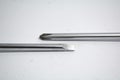 The tips of flathead screwdriver and Phillips head screwdriver Royalty Free Stock Photo