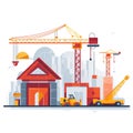 a flaticon of a construction site7 Royalty Free Stock Photo