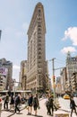 Flatiron Building at NYC Royalty Free Stock Photo