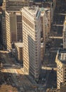 Flatiron Building NYC New York Manhattan Royalty Free Stock Photo