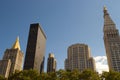 Flatiron district, NY classic and modern buildings Royalty Free Stock Photo