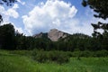 Flatiron mountain Royalty Free Stock Photo