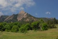 Flatiron Mountain Royalty Free Stock Photo