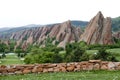 Flatiron Mountains Royalty Free Stock Photo