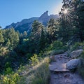 Flatiron Mountains In Boulder Colorado Royalty Free Stock Photo