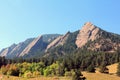 Flatiron Mountains Colorado Royalty Free Stock Photo