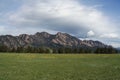 The Flatirons Royalty Free Stock Photo