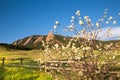 Flatirons Boulder Colorado Chautauqua Park Royalty Free Stock Photo