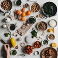 Flatlay of minimalist cook - 1