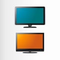 Flatscreens Royalty Free Stock Photo