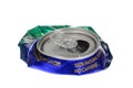 Flattened Soda Can Royalty Free Stock Photo