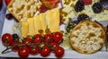 Flatware with appetizers. Royalty Free Stock Photo