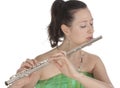 Flautist Royalty Free Stock Photo