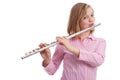 The flautist.