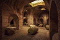 Flavian amphitheater in Pozzuoli town, Naples