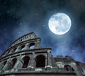 Flavian Amphitheatre or Colosseum in Rome