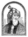 Flavius Josephus, vintage illustration Royalty Free Stock Photo