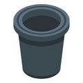 Flavor coffee pod icon, isometric style Royalty Free Stock Photo