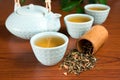 Flavored green tea Royalty Free Stock Photo