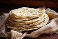 Flavorful Armenian bread lavash. Generate Ai