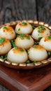 Flavorful bliss Indian sweet dumpling dessert, an authentic culinary experience