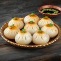 Flavorful bliss Indian sweet dumpling dessert, an authentic culinary experience