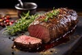 Flavorful Meat tenderloin. Generate Ai