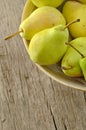 Flavorful pears Royalty Free Stock Photo