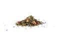 Flavoured green tea isolated Royalty Free Stock Photo