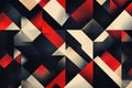 flawless visual of Abstract modern and Geometric pattern background Royalty Free Stock Photo