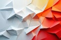flawless visual of Modern Geometric Background with Abstract Shapes and White Space Royalty Free Stock Photo