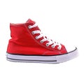 Flawless Visual of a Photo HighTops, Isolated on a White Background Royalty Free Stock Photo