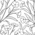 Flax vector pattern