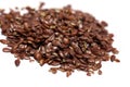 Flaxseed Linseed  crushed Royalty Free Stock Photo