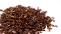 Flaxseed Linseed crushed Royalty Free Stock Photo